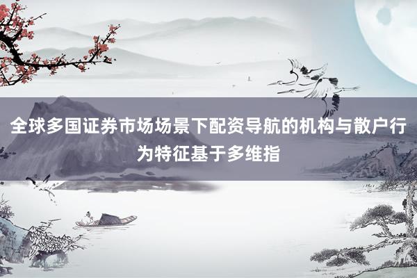 全球多国证券市场场景下配资导航的机构与散户行为特征基于多维指
