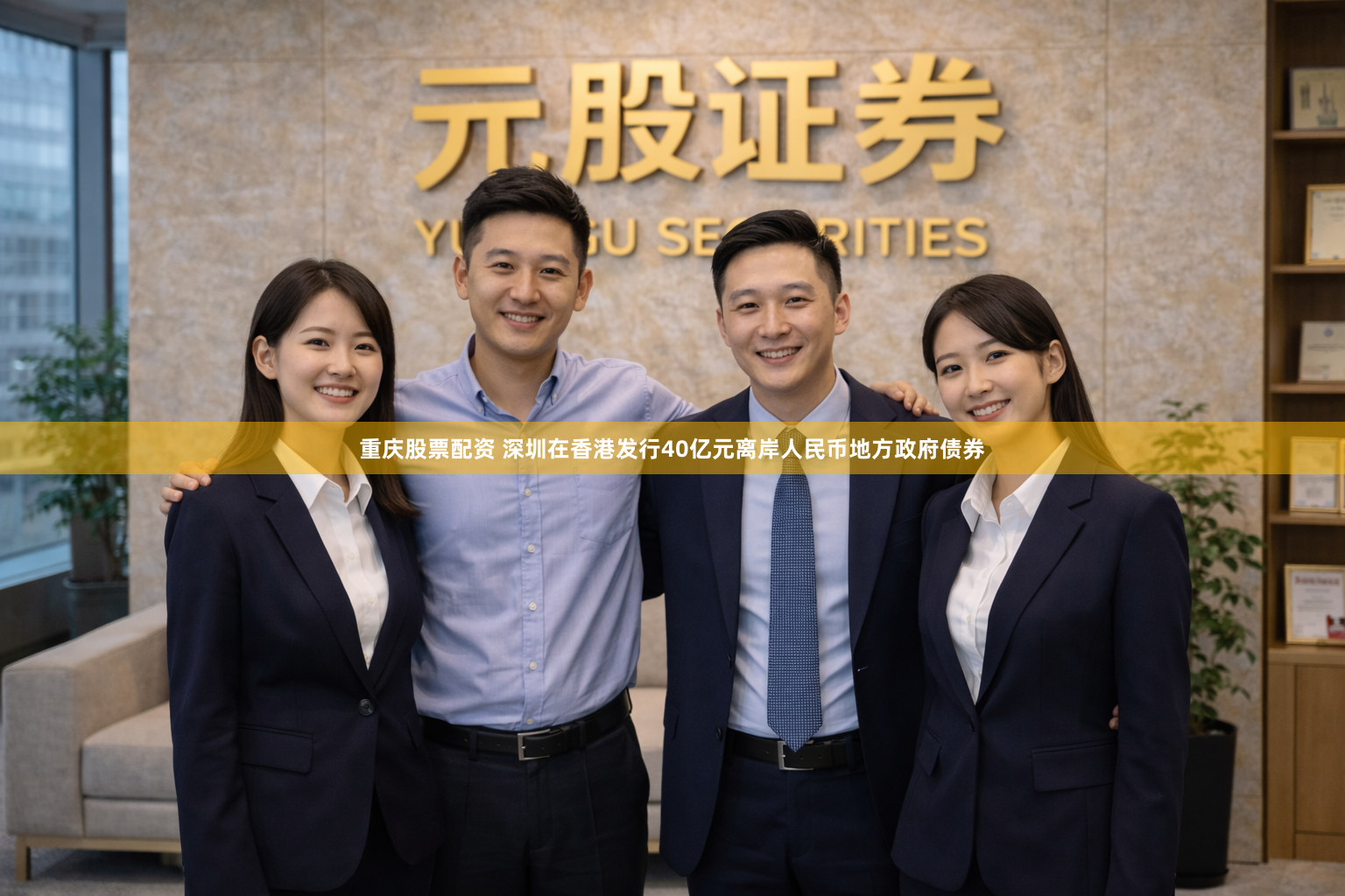 重庆股票配资 深圳在香港发行40亿元离岸人民币地方政府债券